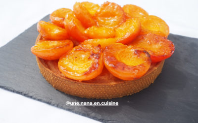 Tarte abricot / amande